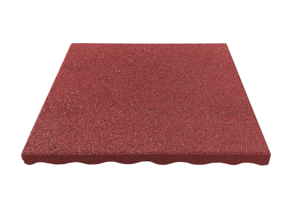 GUTTA Gumová dlažba Smart Flex, 40 x 40 cm, 25 mm, červená 4294992