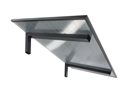 GUTTA Guttavordach PT/SE 16 mm, 1500 x 980 mm, číra-antracit 7600015