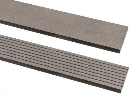 GUTTA WPC plotová doska 80 x 12 x 1000 mm s rovnou hlavou, sv. šedá,  100001036