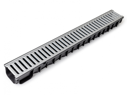 GUTTA Odvodňovací žľab tr. A15, 1000 x 120 x 90 mm 3850100