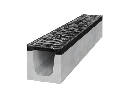 GUTTA betónový žľab D400 s liatinovou mrežou H150 1000x150x150 mm 20 ks/pal 4394353