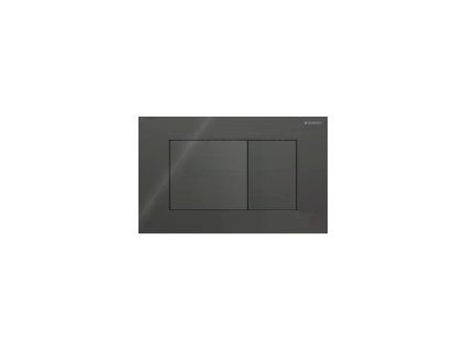 Geberit Ovládacie tlačidlo Geberit Sigma40, pre dvojité splachovanie, Square: Čierna 115.629.SJ.1