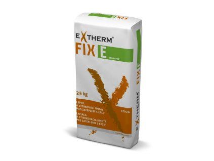 EXTHERM FIX E ECONOMIC Lepiaca hmota na báze cementu, 25 kg