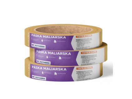 EXTHERM Páska maliarska žltá 36mmx50m  10101Y 36mm*50m