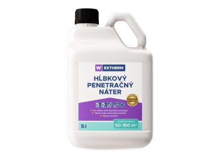 EXTHERM penetračný náter hĺb. mliečnobiela /5L/ 011014 - PN 05