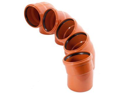 TECHNOLINE KG kanalizačné koleno PVC 200/87°