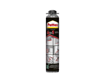 PATTEX PU lepidlo 6v1 - pištoľová, 750 ml 2763961