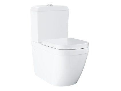 Grohe Euro Ceramic - WC kombi súprava s nádržkou a doskou softclose, rimless, alpská biela 39462000