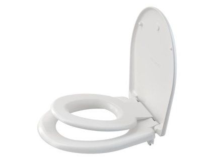 Alca plast - WC sedátkos integrovanou vložkou, antibacterial, softclose, biela A606