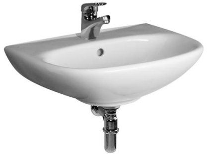 Jika Zeta - Umývadlo 600x470 mm bez otvoru, biele H8103920001091