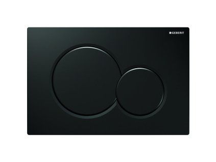 Geberit Sigma01 - Ovládacie tlačidlo Sigma01 LESK, čierna 115.770.DW.5