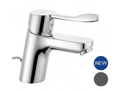 Kludi Pure&Easy Care -  umývadlová stoj. batéria DN70 s odpad. súpravou páka 120 chróm 372840565