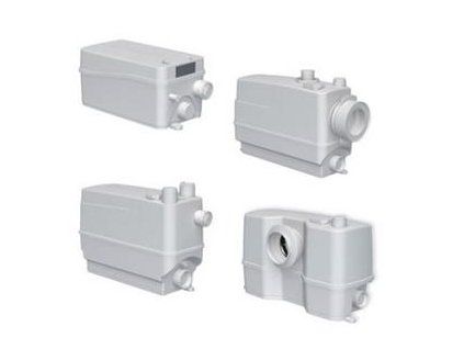 GRUNDFOS - prečerp.stanica Sololift2 D-2 pre umývadlo a sprchu GR 97775318