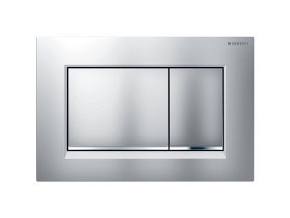 Geberit Sigma30 - Ovládacie tlačidlo Sigma30, lakovaný chróm mat/chróm 115.883.JQ.1