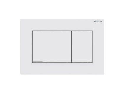 Geberit Sigma30 - Ovládacie tlačidlo Sigma30 MATNÉ, biela mat/chróm 115.883.JT.1