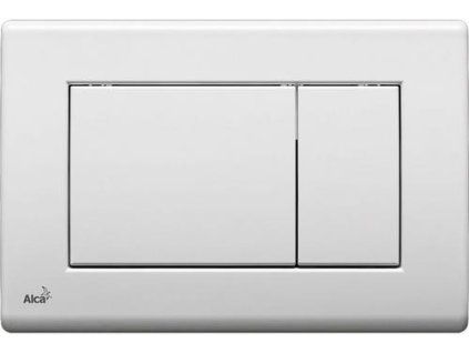 Alca plast Basic - Ovládacie tlačidlo splachovania, biela M270