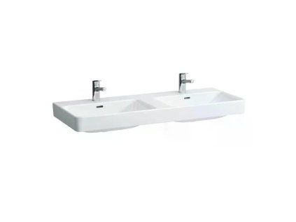 Laufen Val - Dvojumývadlo do nábytku, 1200 x 420 x 115 mm, biela H8142820001041
