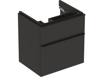 Geberit Skrinka Geberit pod umývadlo Smyle Square, s dvomi zásuvkami: 58.4x61.7x47cm, Láva 500.352.JK.1