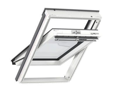 VELUX okno biele bezúdržbové, kyvné, nová rukoväť 78x118cm, GLU MK06 0061Z