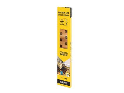 Podložka pod podlahu SECURA LVT CLICK SMART 1,5 mm 6m2