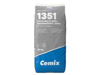 CEMIX Murovacia malta porobetón HMPa 1351, 25 kg