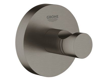 Grohe Essentials - Háčik na kúpací plášť, kefovaný tmavý grafit 40364AL1