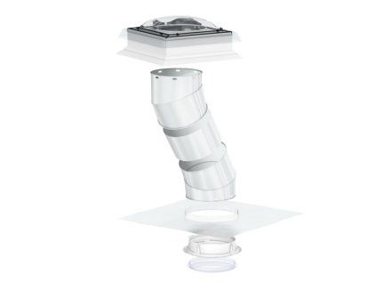 VELUX Svetlovod s pevným tubusom do plochej strechy, 35 cmTCR 0K14 0010