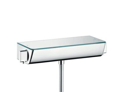 HansGrohe Ecostat Select - Termostatická sprchová batéria, biela/chróm 13161400