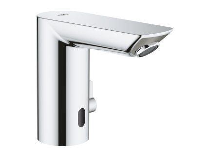 Grohe Bau Cosmopolitan E - Infračervená elektronická umývadlová batéria so zmiešavacím zariadením, napájanie zo 6 V batérie, chróm 36451000