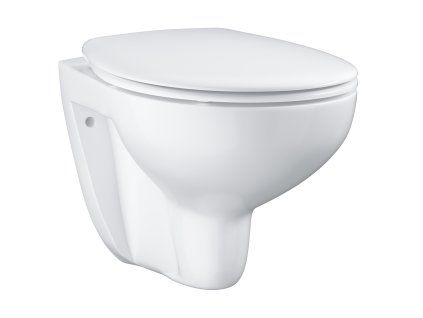 Grohe Bau Ceramic - Závesné WC s doskou SoftClose, Rimless, alpská biela 39351000