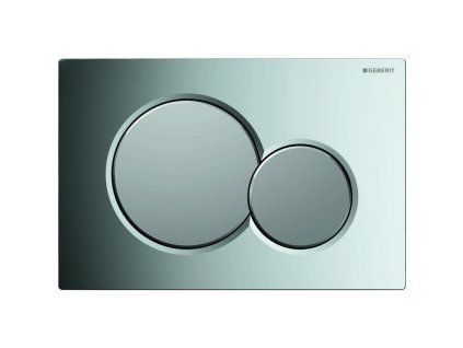 Geberit Sigma01 - Ovládacie tlačidlo Sigma01, lesklý chróm/matný chróm 115.770.KA.5