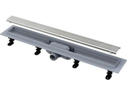 Alca plast Odtokové žľaby - Sprchový žľab Simple 950 vrátane roštu, nehrdzavejúca oceľ APZ9-950M
