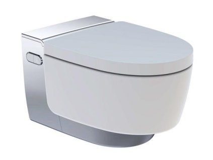 Geberit AquaClean - Elektronický bidet Mera Classic závesný, SoftClosing, lesklý chróm 146.202.21.1
