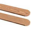 GUTTA WPC plotová doska 80 x 12 x 1500 mm s polguľatou hlavou, original wood 100001024