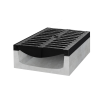 GUTTA betónový žľab D400 s liatinovou mrežou H500 500x500x500 mm 4294749x