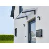 GUTTA Guttavordach PT/SE VSG číra 8mm, 1400 x 800 mm, antracit 7600021