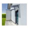 GUTTA Guttavordach PT/SE VSG číra 8mm, 1400 x 800 mm, antracit 7600021