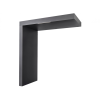 GUTTA Vchodová strieška + bočnica Guttavordach BS/B-L PLUS, 160 cm, odtok L, antracit 75006062