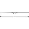 Geberit CleanLine - Sprchový kanálik z nehrdzavejúcej ocele, 300-900 mm, leštený kov 154.450.KS.1