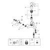 Grohe Eurosmart - Páková vaňová batéria, chróm 33300002