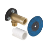 Geberit Príslušenstvo -Súprava nástenky MF1/2-Rp1/2 pre moduly Duofix bidet, výlevka,umývadlo 465.034.00.1