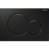 Geberit Sigma01 - Ovládacie tlačidlo Sigma01 LESK, čierna 115.770.DW.5