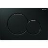 Geberit Sigma01 - Ovládacie tlačidlo Sigma01 LESK, čierna 115.770.DW.5