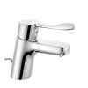 Kludi Pure&Easy Care -  umývadlová stoj. batéria DN70 s odpad. súpravou páka 120 chróm 372840565