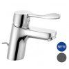 Kludi Pure&Easy Care -  umývadlová stoj. batéria DN70 s odpad. súpravou páka 120 chróm 372840565