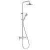 Kludi Logo -  DUAL SHOWER systém (hlav.sprcha 200, sprch.batéria, ručná sprcha 3S, hadica 1600, držiak) chróm  6808505-00