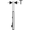 Geberit Sigma30 - Ovládacie tlačidlo Sigma30, splachovanie Start/Stop, biela mat/chróm 115.893.JT.1