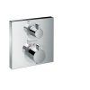 Hansgrohe Ecostat Square - Termostatická batéria pod omietku s uzatváracím ventilom, chróm 15712000