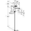 Kludi Mx - Páková drezová batéria, chróm 399340562