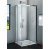 AQUATEK Sprchovací kút štvorcový s dvoma zásuvnými dverami ZEUS A4 90x90
